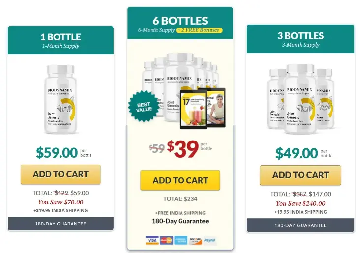 joint genesis sale
